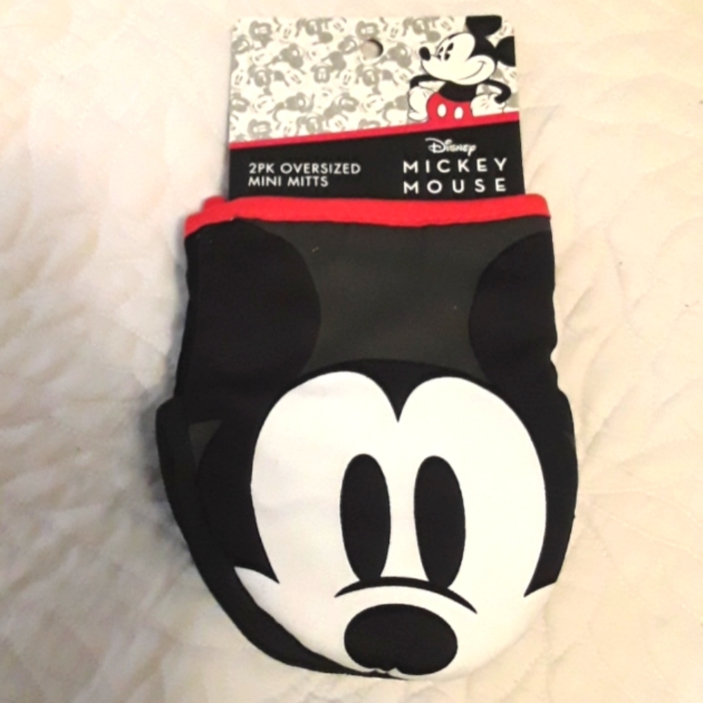 DISNEY MICKEY MOUSE 2PK OVERSIZED MINI MITTS